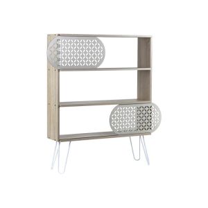 Shelf, white/oak color