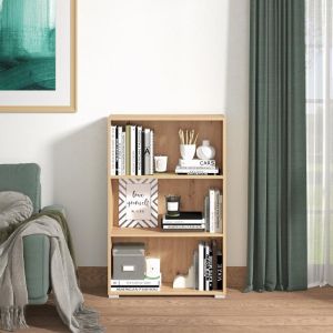 Tomar 3 shelf/shelf made of artisan oak 70x24.5x107.5cm