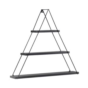 Shelf &amp;amp;amp;quot;elmira&amp;amp;amp;quot; triangle black 74*13*61