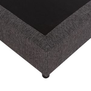 За легло King-size Siggy Hm21218-сив плат-за матрак 180x200см.