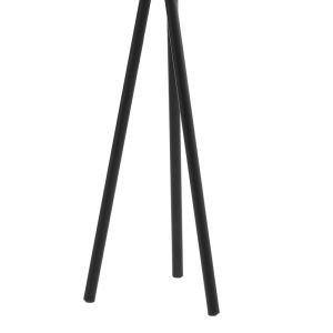 Hanger Sigar metal-wood in black-natural color 49x51x187cm