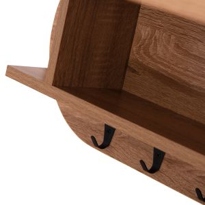 Закачалка за антре с рафт Stor Hm18078.02 меламин в Sonama 84x15.5x28.5hcm.