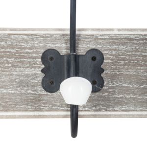 Holden Mdf Clothes Hanger in Antique Natural Color 19.5x9x60.5cm