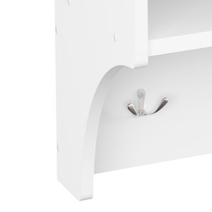 Crosta coat hanger in white 80x28x40cm