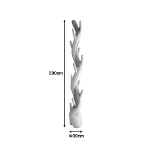 COAT-STAND HM9366 SOLID SUAR NATURAL 40X40X200