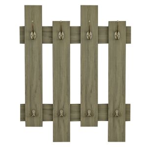 Wesson wall hanger, melamine in olive green 64x4x79cm (hm8940,12)