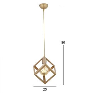 Gold chandelier HM7421,02 20x80hcm