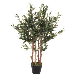 Изкуствено растение в кашпа Hm4007 маслина 96hcm