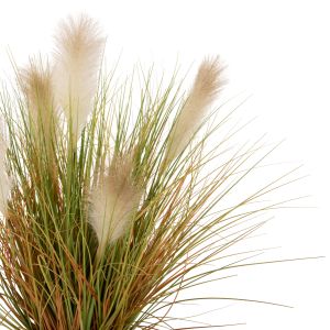 Изкуствено растение в кашпа Hm4010 Phragmites Australis D24x18-91hcm