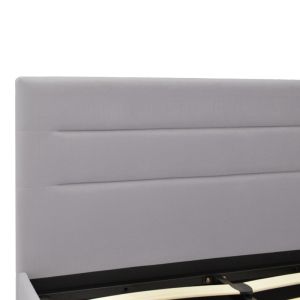 Кадифено легло Molito в сив нюанс с място за съхранение 120x200см