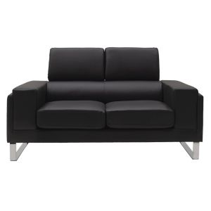 Канапе Shea 2бр. Pu Lounge комплект в черен цвят