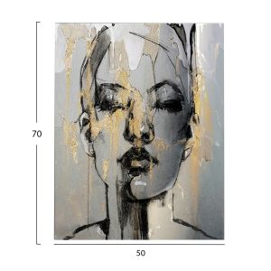 Картина Gobi Hm4763 принтирано платно 50x3 (дебелина)x70hcm.