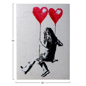 Картина Gobi Hm4813 принтирано платно 50x3 (дебелина)x70hcm.