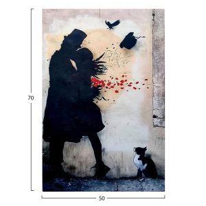 Картина Gobi Hm4814 принтирано платно 50x3 (дебелина)x70hcm.