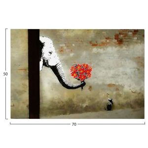 Картина Gobi Hm4825 принтирано платно 70x3 (дебелина)x50hcm.