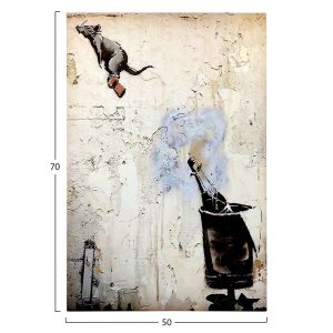 Картина Gobi Hm4826 принтирано платно 50x3 (дебелина)x70hcm.