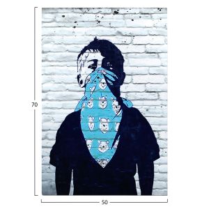 Картина Gobi Hm4829 принтирано платно 50x3 (дебелина)x70hcm.