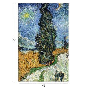 Картина Gobi Hm4849 принтирано платно 45x3 (дебелина)x70hcm.