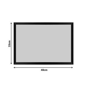 Heily painting with digital print 48x1.5x33cm