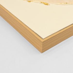 Картина Hm4559 с бежова Ps рамка-платно кръгове 82x4,5x82hcm.