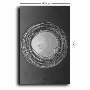 Zesan painting with digital print 40x3x70cm