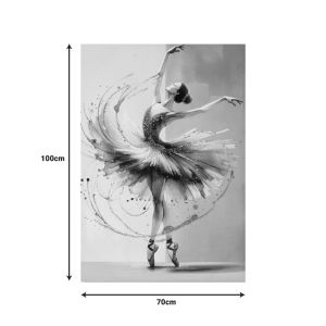 Painting on canvas Dancito I 70x2.5x100cm