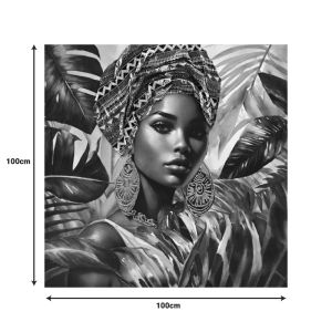 Painting on canvas Gangalo 100x3x100cm