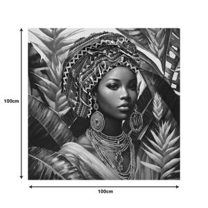 Painting on canvas Gangalo 100x3x100cm