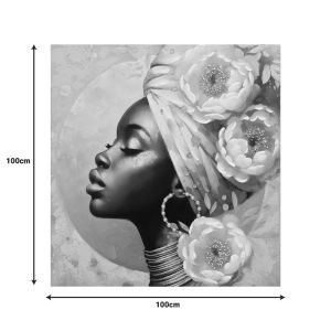 Painting on canvas Giara 100x3x100cm