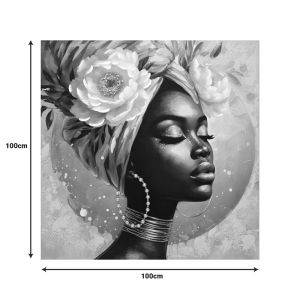 Painting on canvas Giara 100x3x100cm