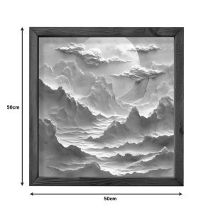 Jedia canvas painting with digital printing 50x3.5x50cm