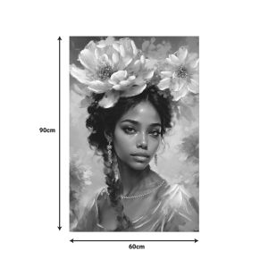 Canvas painting Lilibet 60x2.5x90cm