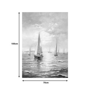 Картина върху платно Sailsy I 70x3x100см