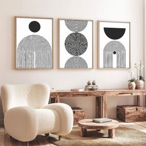 Картина върху платно Serchie триптих с дигитален печат 30x3x40см