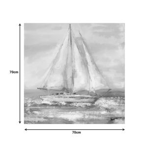 Картина върху платно Siedo I 70x3.5x70см