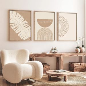 Картина върху платно Terpen I триптих с дигитален печат 50x2x70см