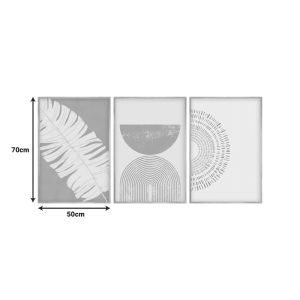 Картина върху платно Terpen I триптих с дигитален печат 50x2x70см