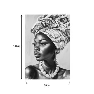 Картина върху платно Zaira 70x3.5x100см