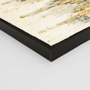 Картина за стена абстракт (синя) Hm4574.02 бежова Ps рамка-платно 142x4.5x72hcm.