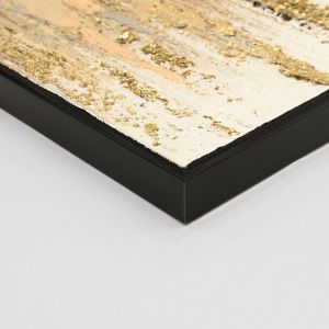 Картина за стена абстракт Hm4574.01 черна Ps рамка-платно 142x4.5x72hcm.