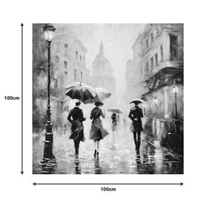 Картина на платно нощен сън I 100x3x100см