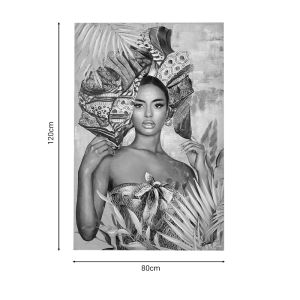 Картина платно Jewler Inart 80x3,5x120cm