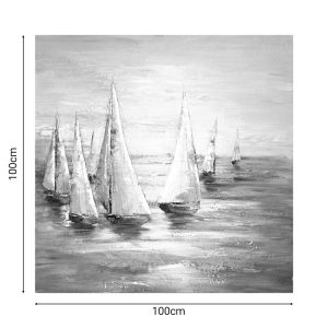 Картина платно Sailer I 100x3x100cm