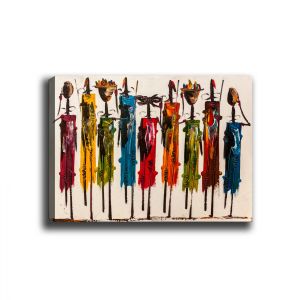 Картина принт Colorful African Art Hm7197,02
