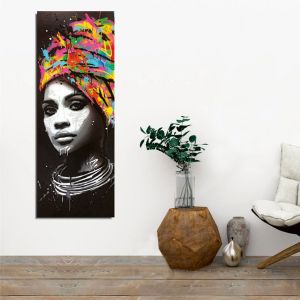 Картина принт момиче с тюрбан Hm7198,06