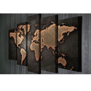 5-piece panel painting Hm7331 105x3x70cm