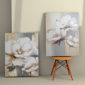 Картини 2 бр. серия Gobi Hm4835 принтирано платно 50x3 (дебелина) X 70 височинни см. (x2)