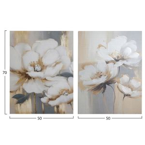 Картини 2 бр. серия Gobi Hm4835 принтирано платно 50x3 (дебелина) X 70 височинни см. (x2)