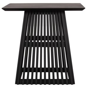 Square dining table Frantz Hm9458.02 Mindi Wood in black 80x80x78cm.