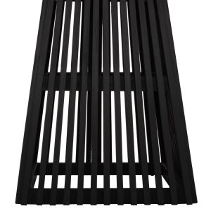 Square dining table Frantz Hm9458.02 Mindi Wood in black 80x80x78cm.